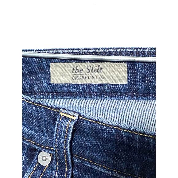 Adriano Goldschmied The Stilt Cigarette Leg Stretch Made USA Womens 28R 28 R - Picture 4 of 9